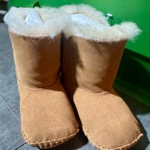 Cozy Tan Kids Boots